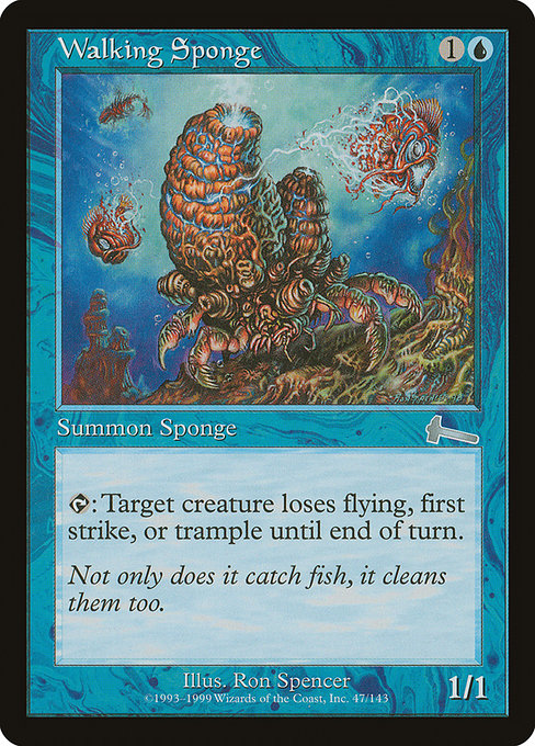 Walking Sponge highlighted card art