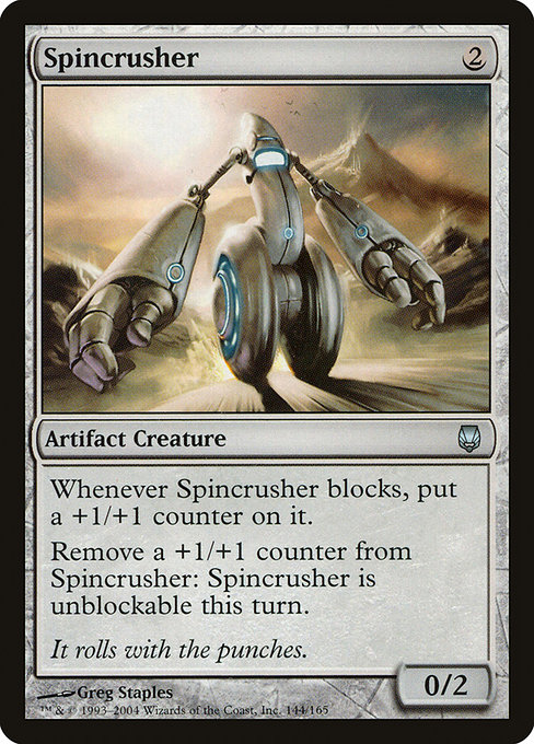 Spincrusher highlighted card art