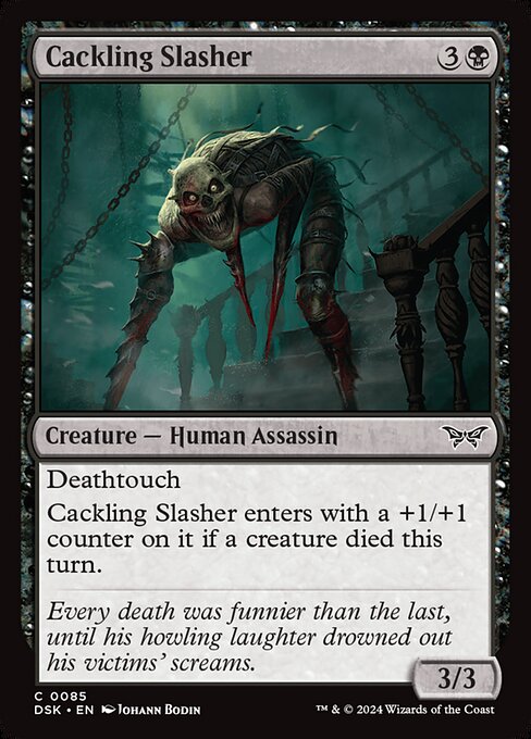 Cackling Slasher highlighted card art