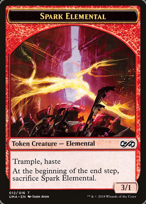 Spark Elemental highlighted card art
