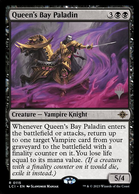 Queen's Bay Paladin from The Lost Caverns of Ixalan Promos