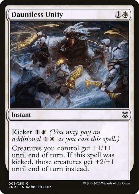 Dauntless Unity from Zendikar Rising