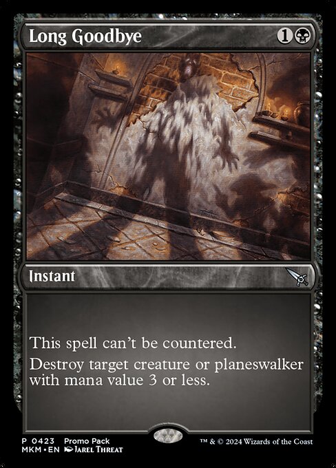 Long Goodbye highlighted card art