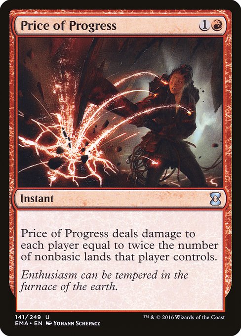 Price of Progress from Eternal Masters
