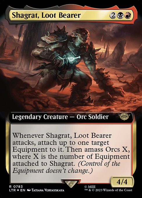 Shagrat, Loot Bearer highlighted card art