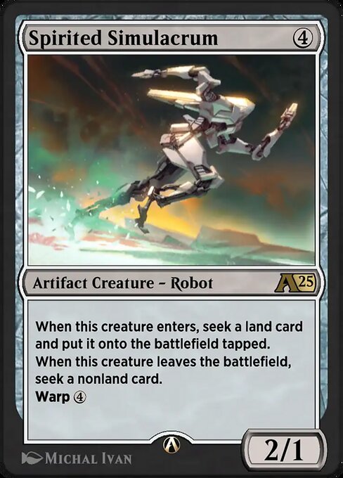 Spirited Simulacrum highlighted card art