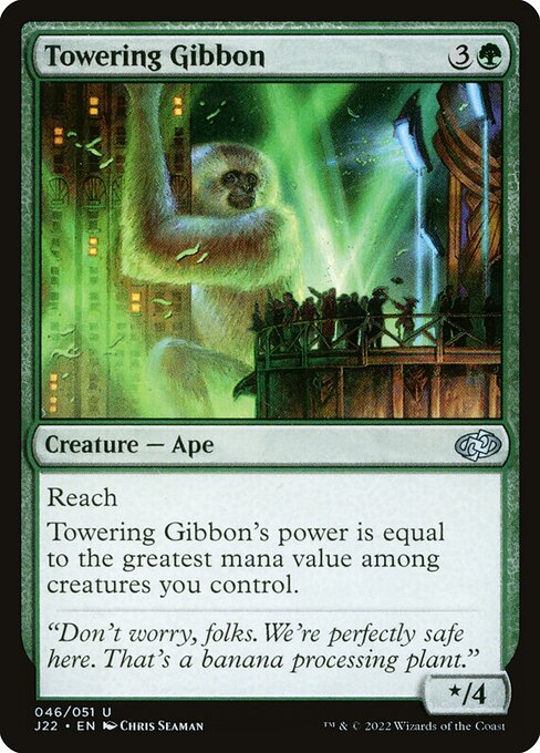 Towering Gibbon highlighted card art