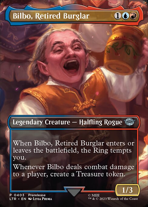 Bilbo, Retired Burglar from The Lord of the Rings: Tales of Middle-earth