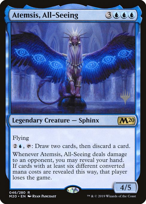 Atemsis, All-Seeing highlighted card art