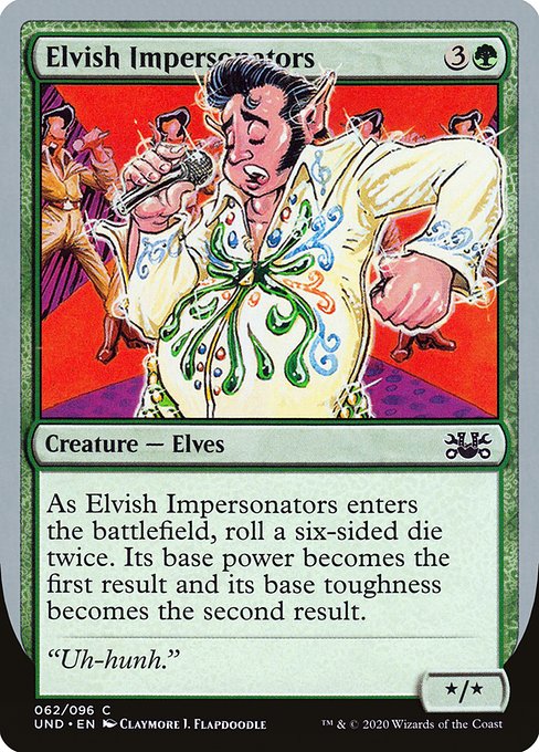 Elvish Impersonators highlighted card art