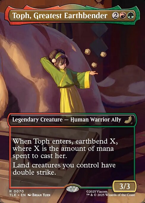 Toph, Greatest Earthbender from Avatar: The Last Airbender Eternal
