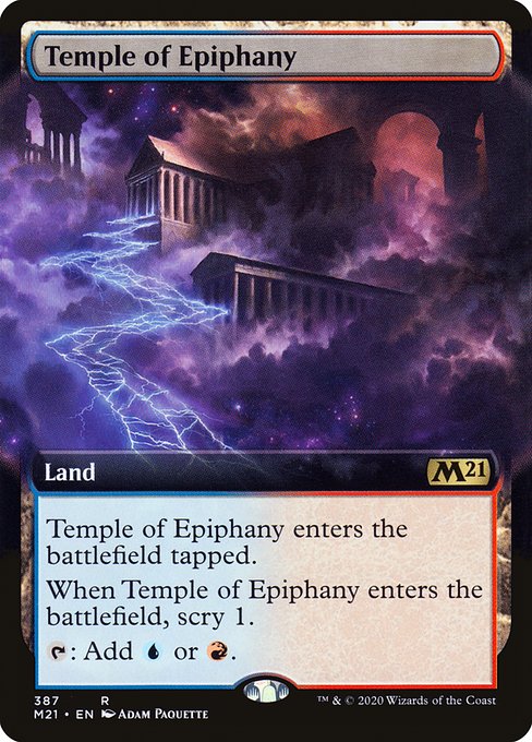 Temple of Epiphany from Core Set 2021