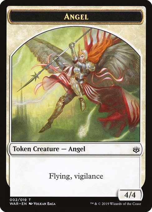 Angel from War of the Spark Tokens