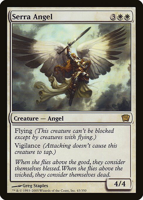 Serra Angel from Ninth Edition