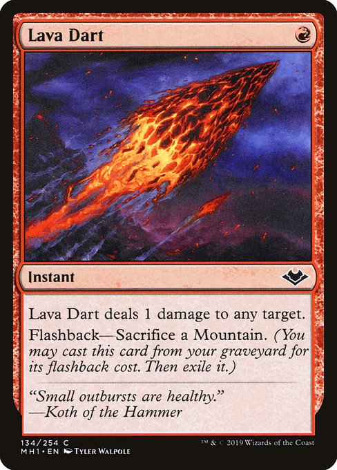 Lava Dart from Modern Horizons