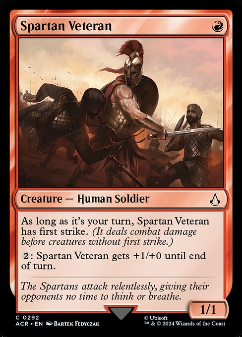Spartan Veteran highlighted card art