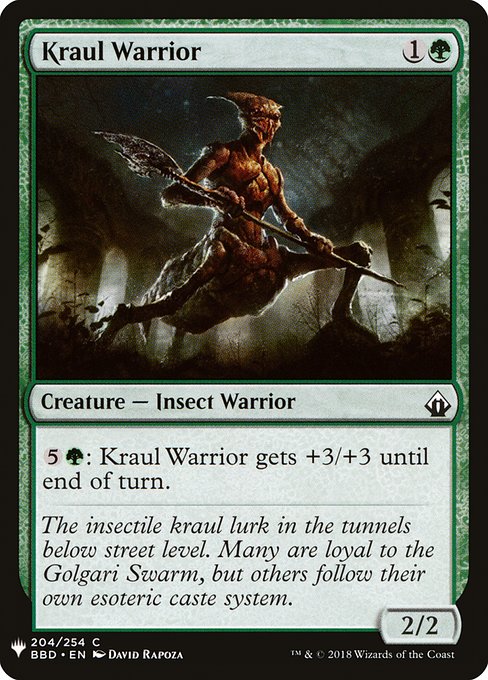 Kraul Warrior from The List