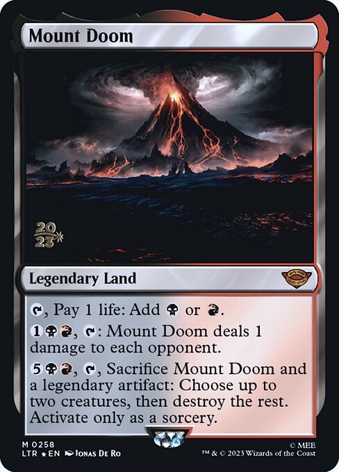 Mount Doom from Tales of Middle-earth Promos