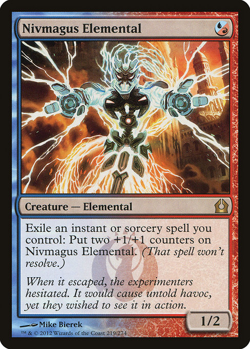 Nivmagus Elemental highlighted card art