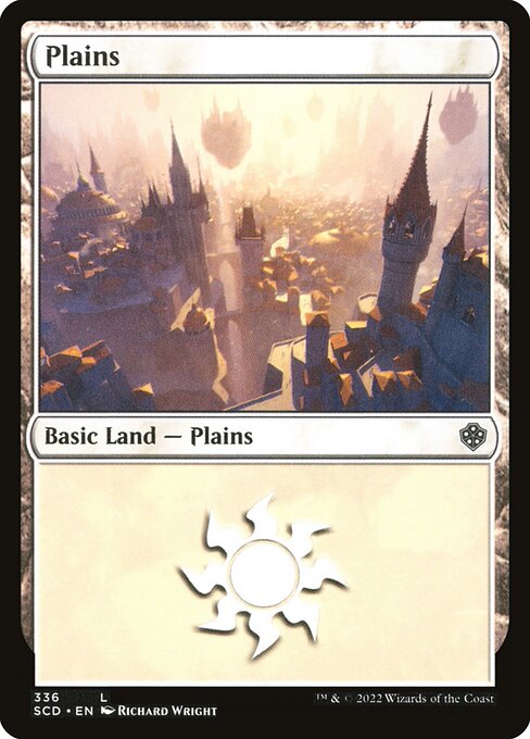Plains from Starter Commander Decks