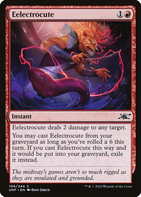 Eelectrocute from Unfinity