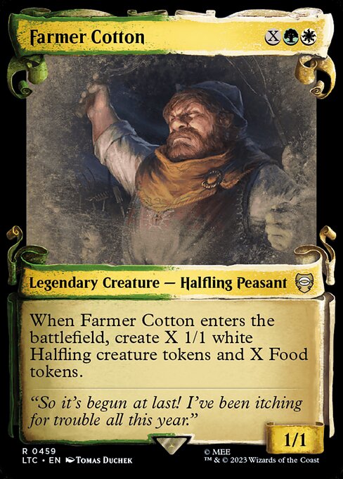 Farmer Cotton highlighted card art