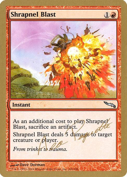 Shrapnel Blast from World Championship Decks 2004