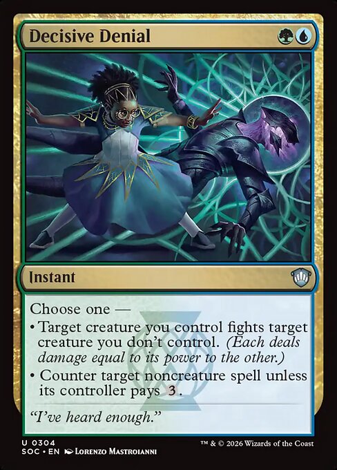 Decisive Denial from Secrets of Strixhaven Commander