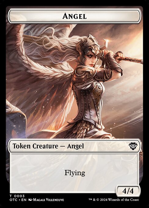 Angel from Outlaws of Thunder Junction Commander Tokens