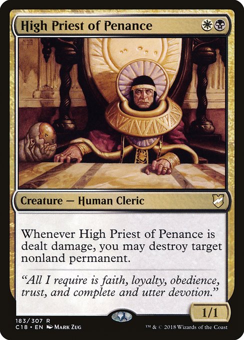 High Priest of Penance from Commander 2018