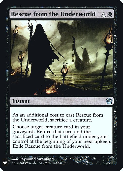 Rescue from the Underworld from The List