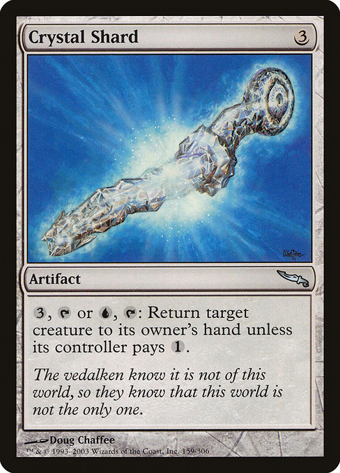 Crystal Shard from Mirrodin