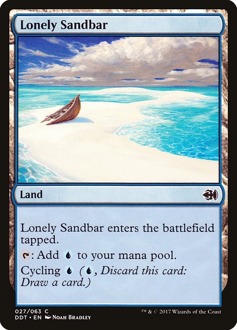 Lonely Sandbar from Duel Decks: Merfolk vs. Goblins