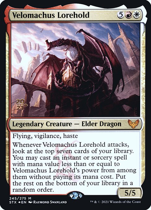 Velomachus Lorehold from Strixhaven: School of Mages Promos