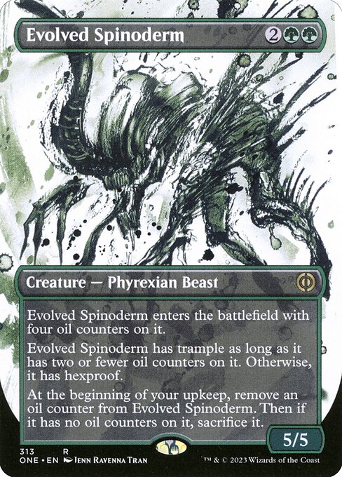 Evolved Spinoderm from Phyrexia: All Will Be One