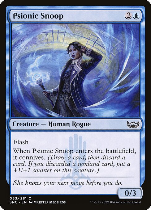 Psionic Snoop highlighted card art