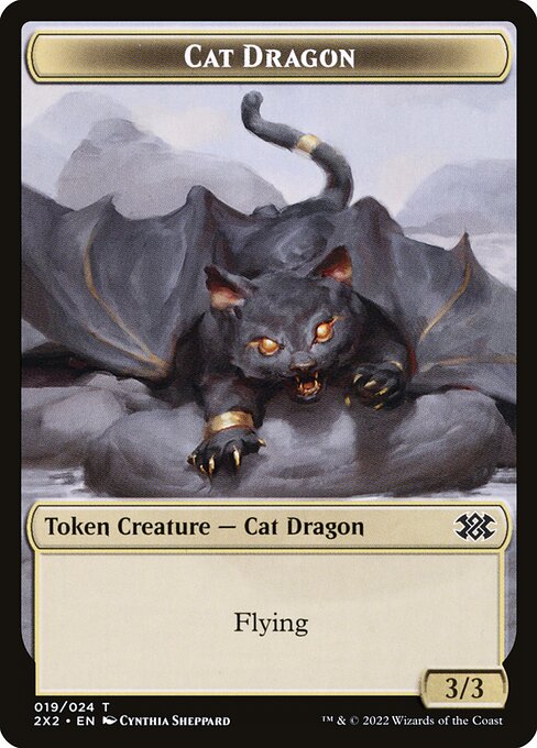 Cat Dragon highlighted card art