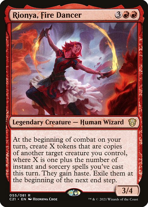 Rionya, Fire Dancer from Commander 2021