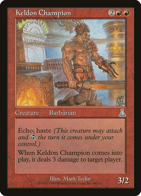 Keldon Champion from Urza's Destiny