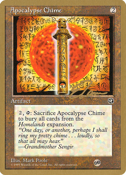 Apocalypse Chime highlighted card art
