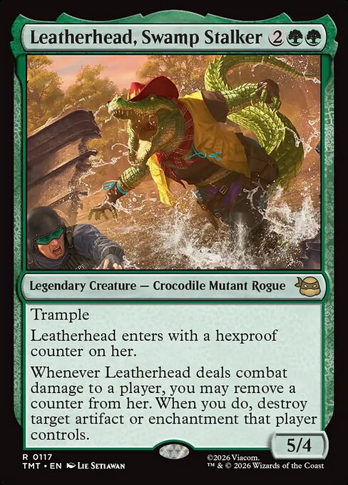 Leatherhead, Swamp Stalker from Teenage Mutant Ninja Turtles