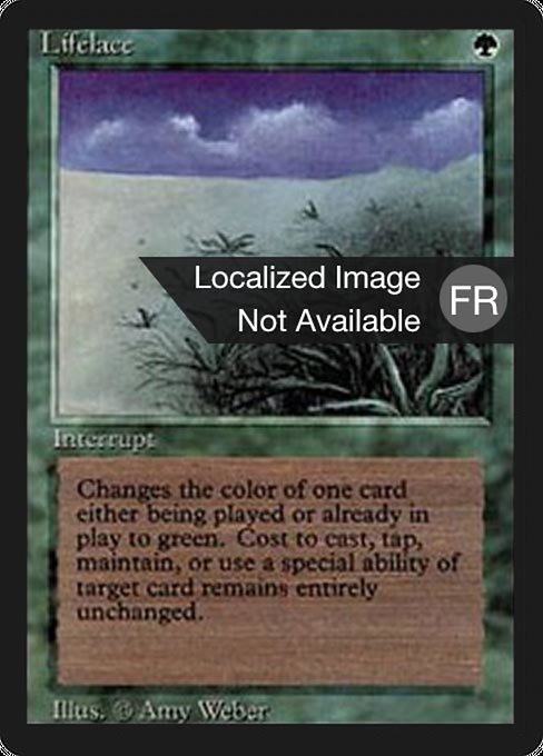Lifelace from Foreign Black Border
