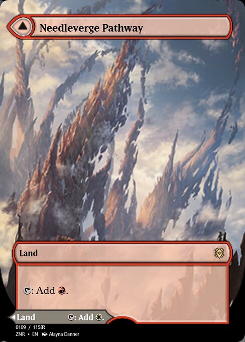 Needleverge Pathway // Pillarverge Pathway from Magic Online Promos