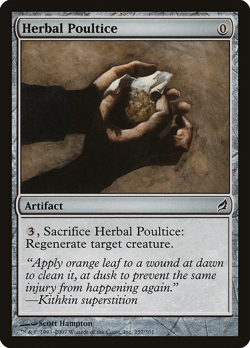 Herbal Poultice highlighted card art