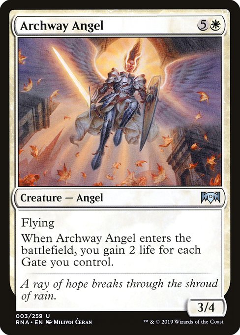 Archway Angel from Ravnica Allegiance
