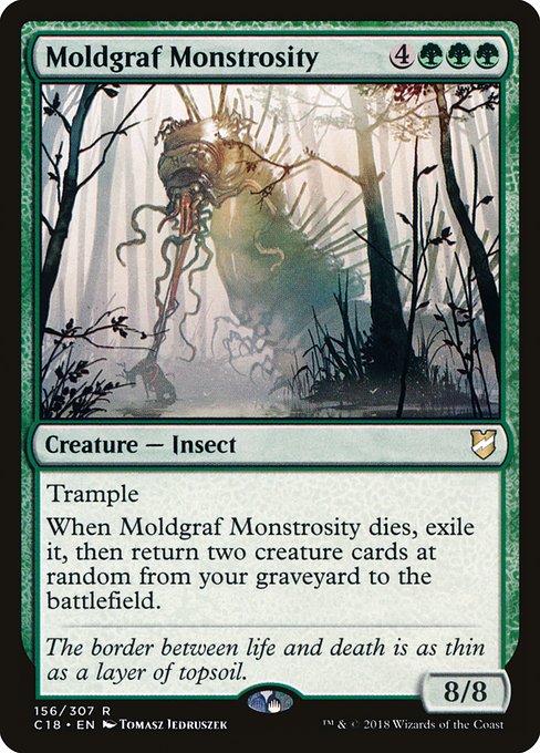 Moldgraf Monstrosity from Commander 2018