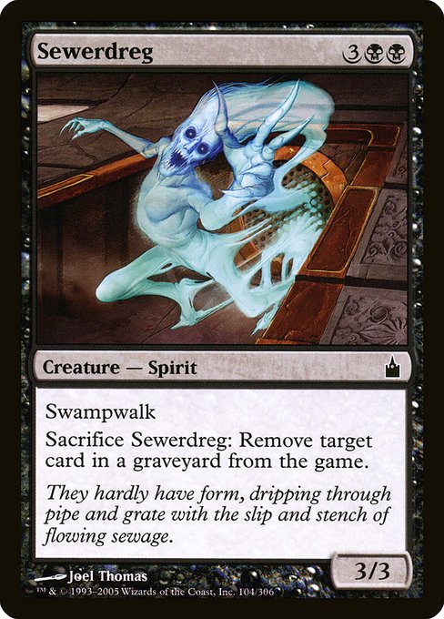 Sewerdreg highlighted card art