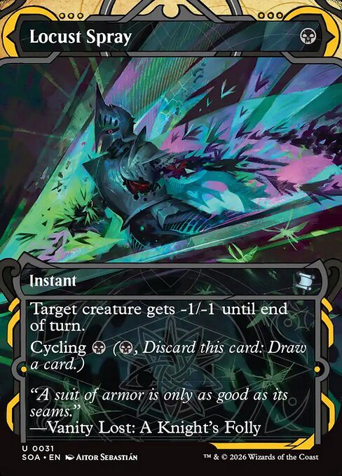 Locust Spray from Secrets of Strixhaven Mystical Archive