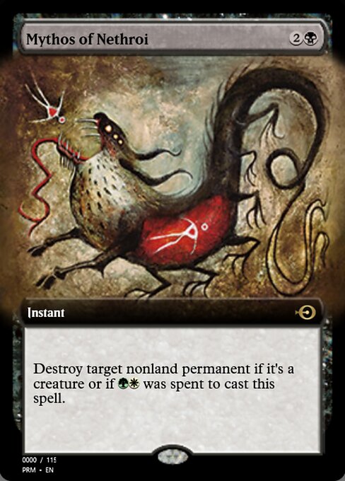 Mythos of Nethroi highlighted card art