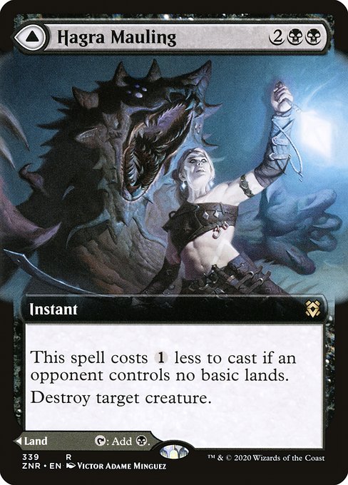 Hagra Mauling // Hagra Broodpit from Zendikar Rising